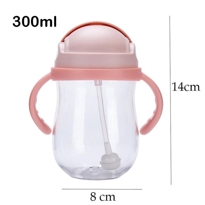 Silica Gel Feeding Kids Toddler Newborn Baby Drink Cups Water Bottles Kids Drinking Sippy A Cup with Straw Copo Infantil Drinker freeshipping - Etreasurs