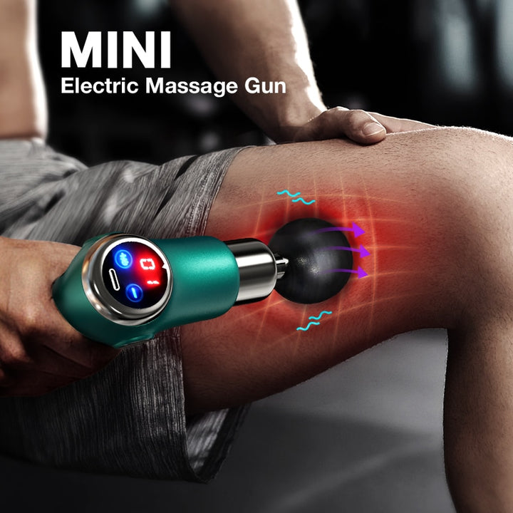 Muscle Massage Gun Mini Pocket 32 Speed vibration Electric Back neck Massager Gun For Body Deep Relief Pain Slimming Fascial gun freeshipping - Etreasurs