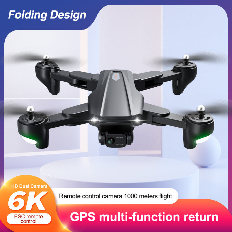 R20 Cross-Border Drone GPS HD Aerial Photography 4K Dual-Camera Optical Flow Positioning Quadcopter 6K Return To Follow