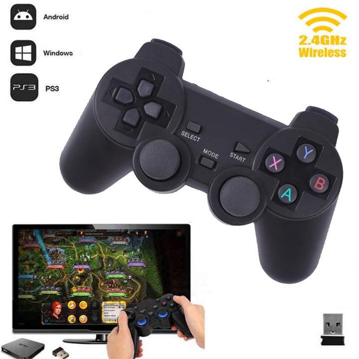 Cewaal 2.4G Wireless Gamepad PC For PS3 TV Box Joystick 2.4G Joypad Game Controller Remote For Xiaomi Android freeshipping - Etreasurs