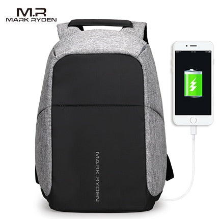 Mark Ryden Multifunction USB charging Men 15inch Laptop Backpacks For Teenager Fashion Male Mochila Travel backpack anti thief freeshipping - Etreasurs