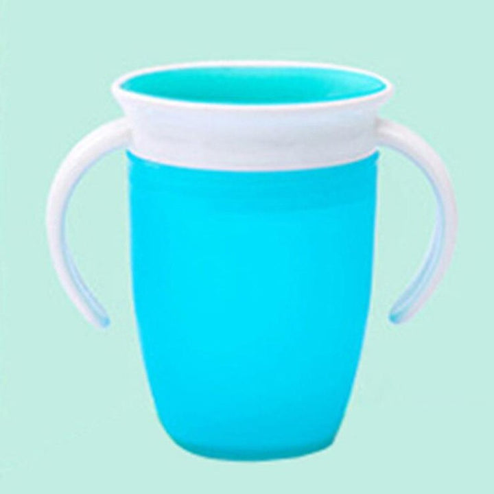 1PC 360 Baby Cups Can Be Rotated Magic Cup Baby Learning Drinking Cup LeakProof Child Water Cup Bottle 240ML Copos Learning cup freeshipping - Etreasurs