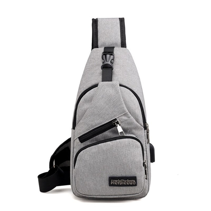 Male Shoulder Bags USB Charging Crossbody Bags Men Anti Theft Chest Bag School Summer Short Trip Messengers Bag freeshipping - Etreasurs