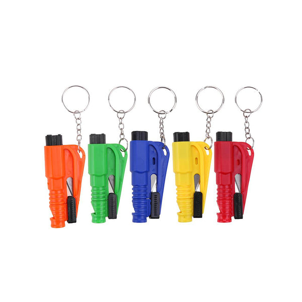 Emergency Mini Safety Hammer Auto Car Window Glass Breaker Keychain Escape Tool freeshipping - Etreasurs