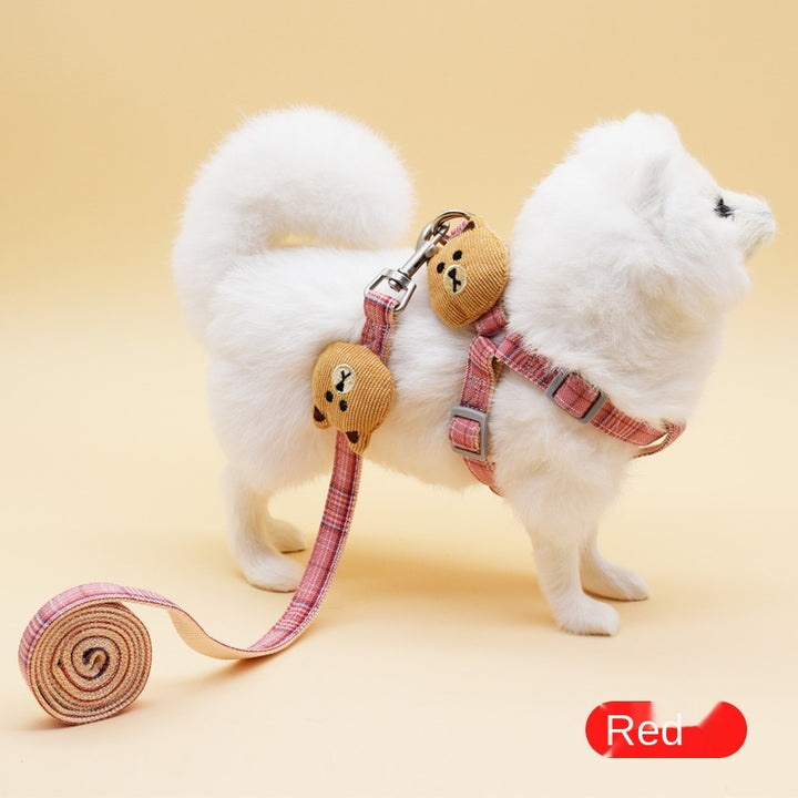 Dog Rope Bear Puppet Dog Traction Rope Adjustable Cat Rope Dog Rope Dog Chain Cat Rope Pet Traction Rope freeshipping - Etreasurs