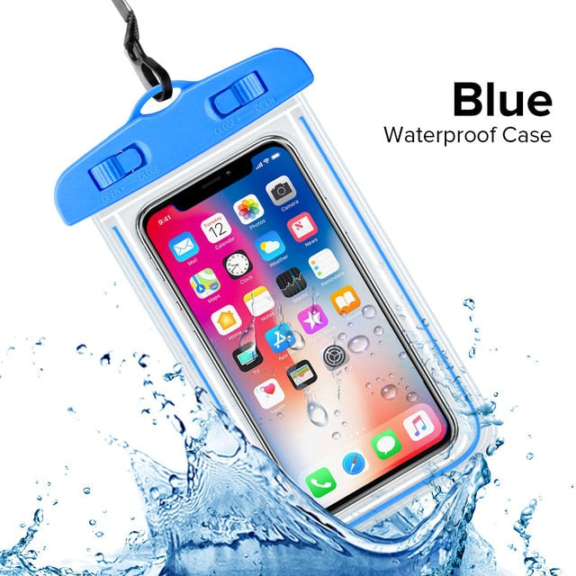 INIU IP68 Universal Waterproof Phone Case Water Proof Bag Mobile Phone Pouch PV Cover For iPhone 12 11 Pro Max Xs Xiaomi Samsung freeshipping - Etreasurs