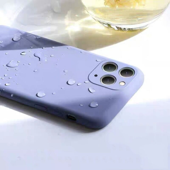 Liquid Silicone Case For iPhone 11 Pro Max Case Full protector Camera Case For iPhone freeshipping - Etreasurs