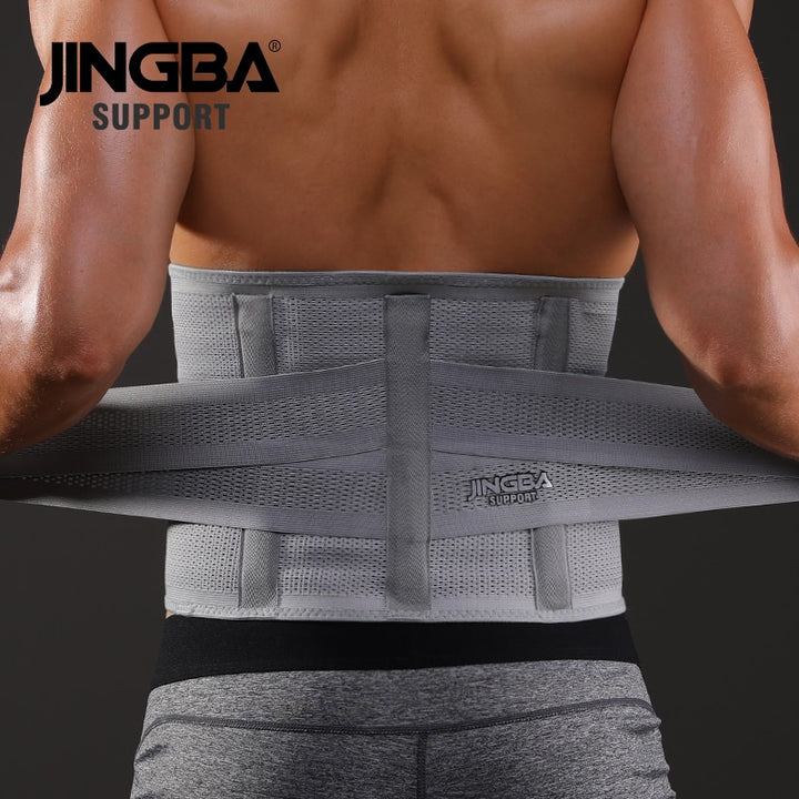 JINGBA SUPPORT fitness sports waist back support belts sweat belt trainer trimmer musculation abdominale Sports Safety factory freeshipping - Etreasurs