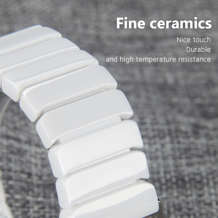 Ceramic Watchband for Apple Watch Band 38mm 42mm Smart Watch Links Bracelet Ceramic Watchband for Apple watch Series 4 3 2 1 freeshipping - Etreasurs