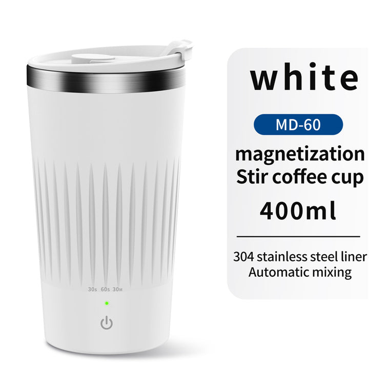 55 Degree Constant Temperature Automatic Stirring Cup Shaker Cup USB Charging Dynamic Magnetic Energy Cup Bluetooth Music Cup freeshipping - Etreasurs