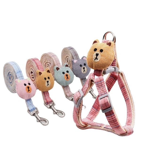 Dog Rope Bear Puppet Dog Traction Rope Adjustable Cat Rope Dog Rope Dog Chain Cat Rope Pet Traction Rope freeshipping - Etreasurs