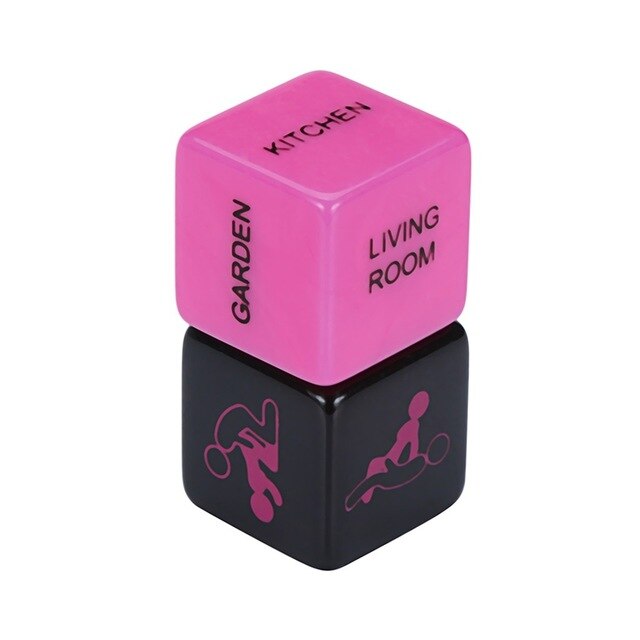 2Pcs Sides Love Posture Sex Couple Dice Fetish Sextoys Sexy Romance Erotic Craps Toy Sex Products sex toys for couples Y10.15 freeshipping - Etreasurs