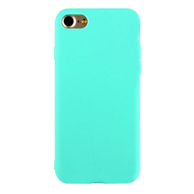 Silicone Matte Case For iPhone 11 Pro Max Case Soft Back Cover For iPhone 11 X 6 6s 7 7 Plus 8 8 Plus Protective Cases freeshipping - Etreasurs