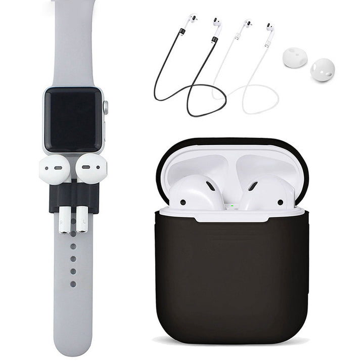 Anti lost Silicone Holder for AirPods Portable Anti lost Strap Cord Silicone Protective Eartips for earpods freeshipping - Etreasurs
