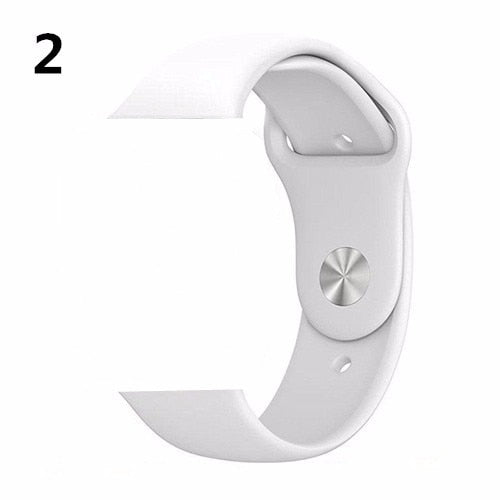 Sport strap For Apple Watch band 4 42mm 44mm iwatch 3 38mm/40mm Silicone correa pulseira wrist Bracelet belt series 2/1 freeshipping - Etreasurs
