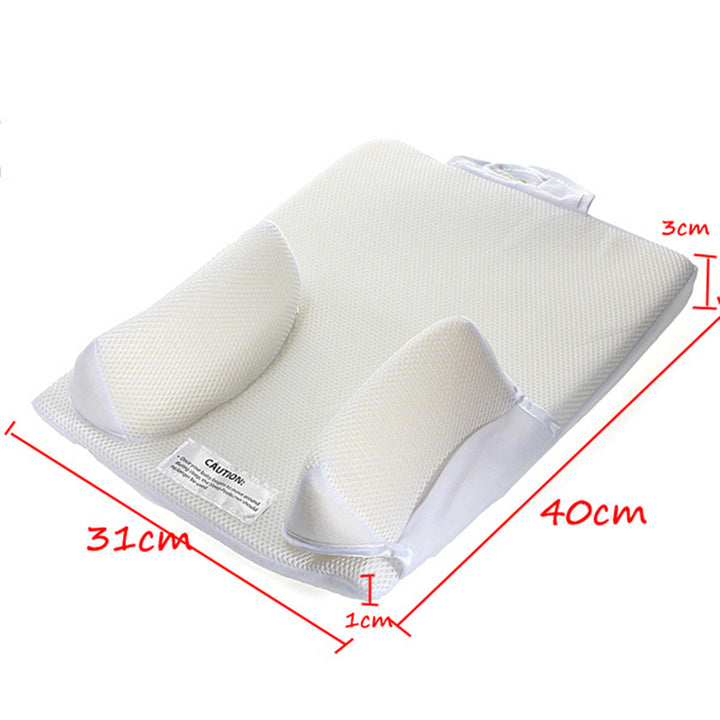 Baby Care Infant Newborn Anti Roll Pillow U ltimate Vent Sleep Fixed Positioner Prevent Flat Head Sleeping Cushion freeshipping - Etreasurs