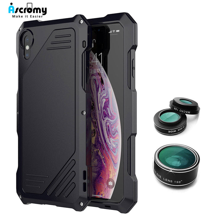 For iPhone XS Max Lens Kit Case Fisheye Macro Wide Angle freeshipping - Etreasurs