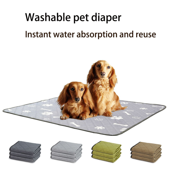 Pet Diaper Pad Reusable Washable Dog Diaper Pad Absorbent Non-Slip Waterproof Diaper Pad Training Diaper Not Wet freeshipping - Etreasurs