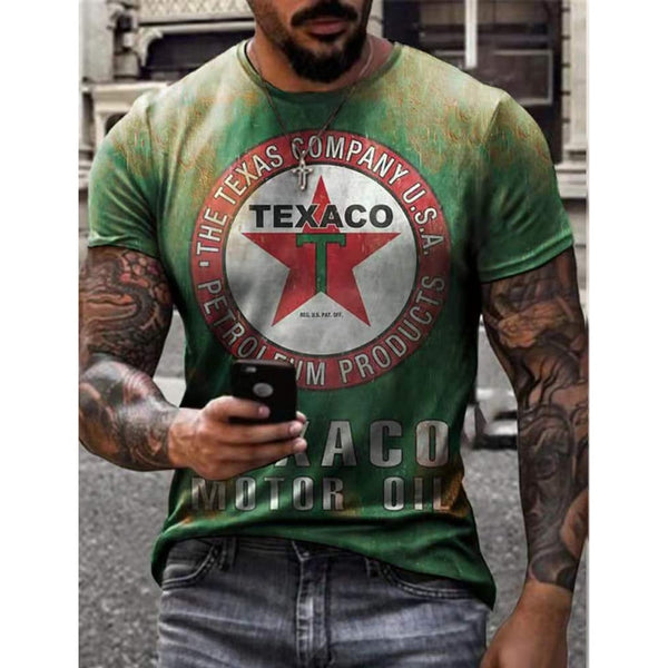 Mens T-shirt Oversized Vintage Short Sleeve Summer New Tshirts Fashion Harajuku Ethnic Letters Print T Shirts Men Camiseta Mujer freeshipping - Etreasurs