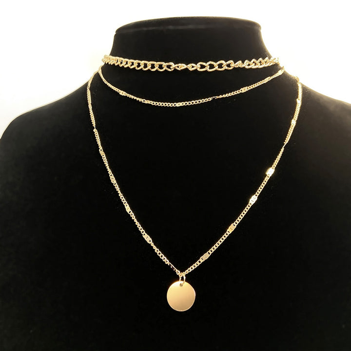 Vintage Necklace on Neck Gold Chain Women's Jewelry Layered Accessories for Girls Clothing Aesthetic Gifts Fashion Pendant 2021 freeshipping - Etreasurs