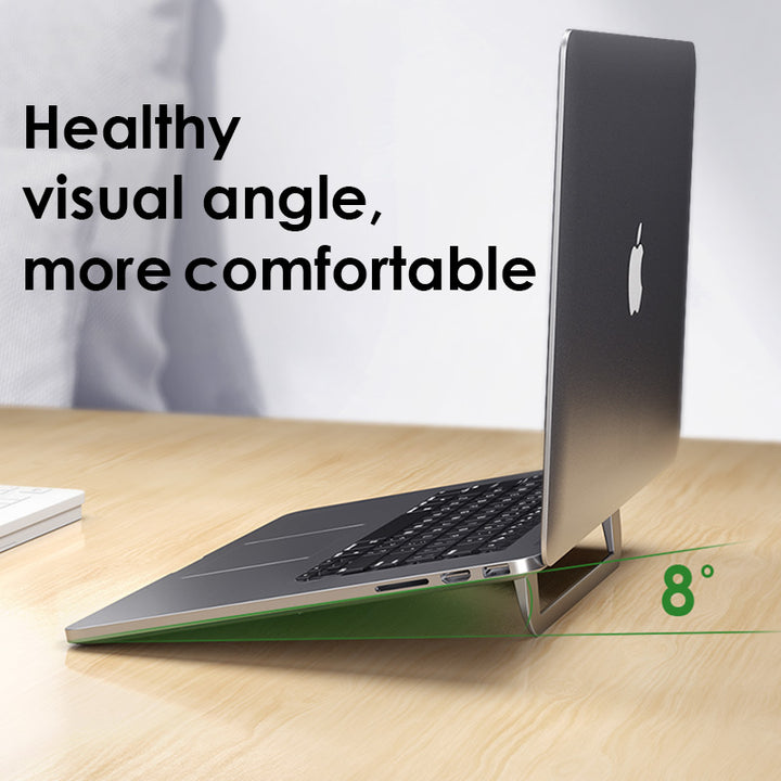 Notebook heat dissipation invisible bracket metal folding bracket base multifunctional portable storage bracket laptop stand freeshipping - Etreasurs