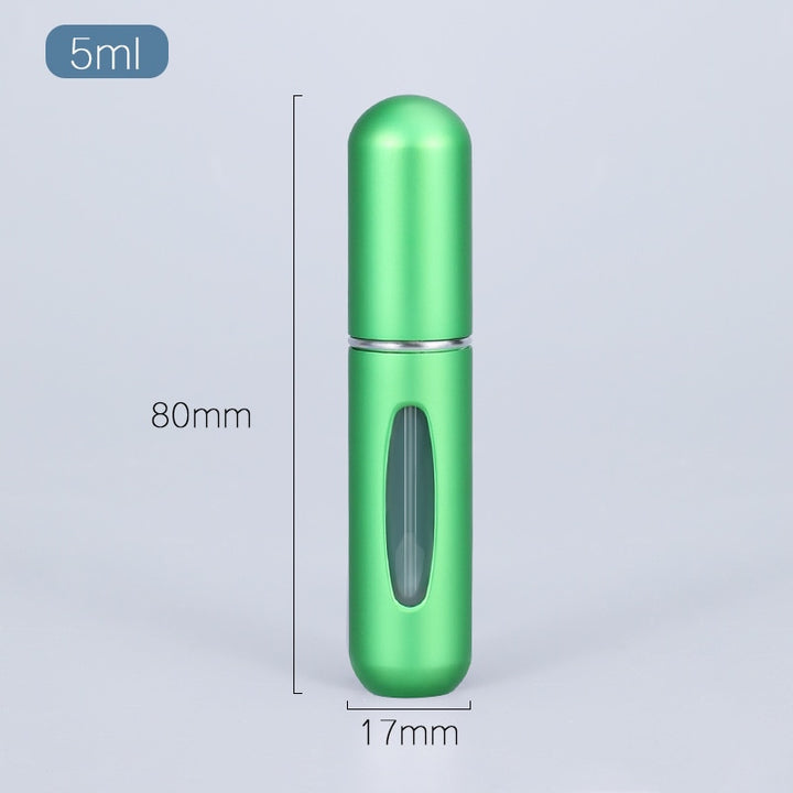 5ml Perfume Atomizer Portable Liquid Container For Cosmetics Mini Aluminum Spray Alcochol Empty Bottle  Refillable For Traveling freeshipping - Etreasurs