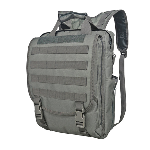 Ship from USA Gray Multi-Compartment Grab Carrying Handle Water Resistant Backpack Military Tactical bag military freeshipping - Etreasurs