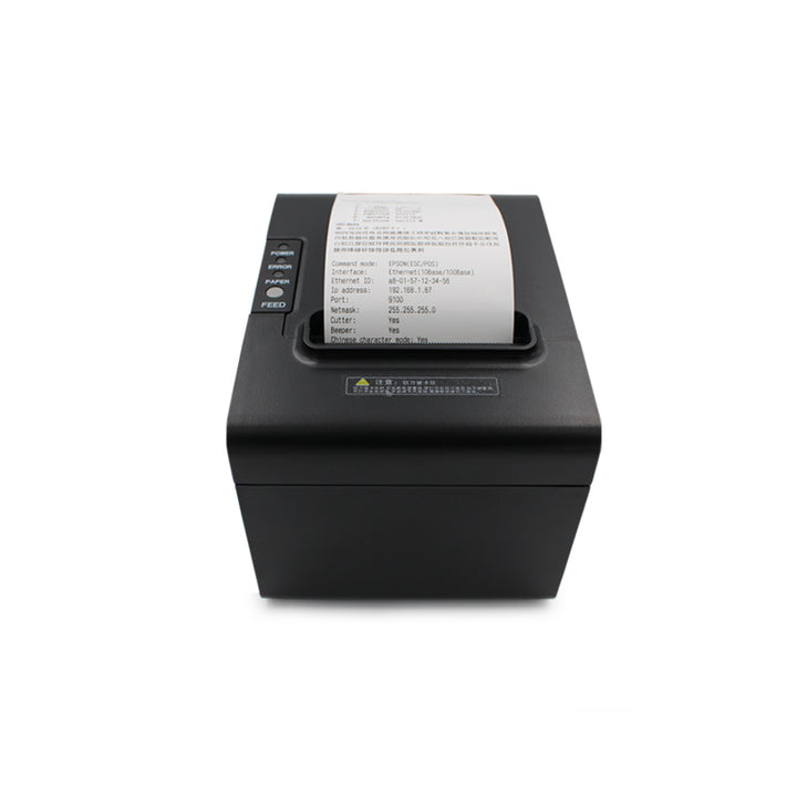 80mm Thermal Receipt Printer POS Printer with Auto Cutter, USB Lan port best price freeshipping - Etreasurs