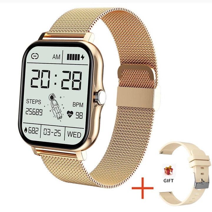 2021 New Women Smart watch Men 1.69" Color Screen Full touch Fitness Tracker Men Call Smart Clock Ladies For Android IOS+BOX freeshipping - Etreasurs