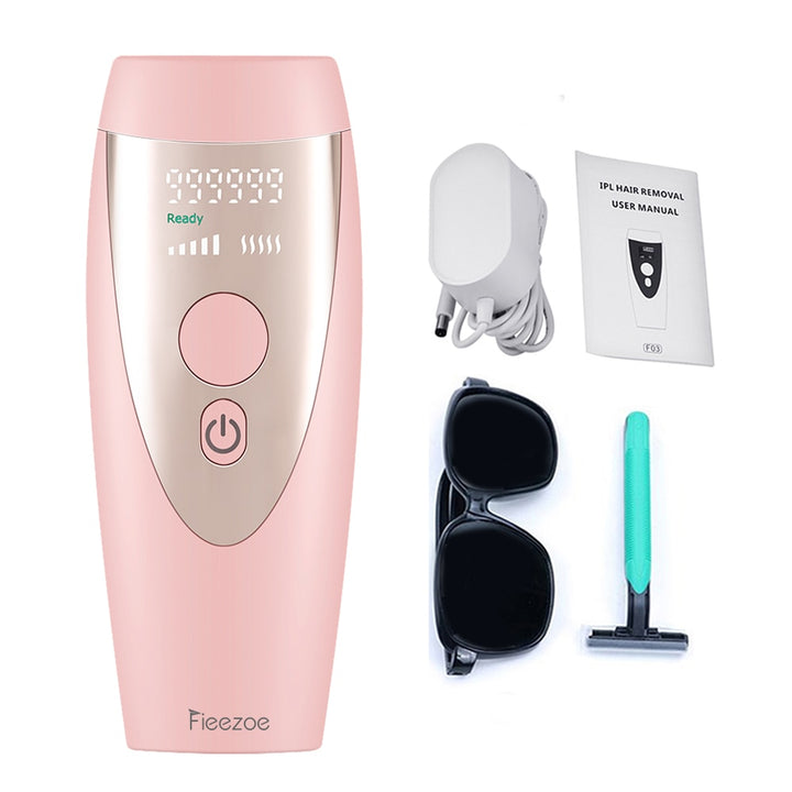 FIEEZOE IPL Laser Hair Removal Machine 999999 Flash Epilator For Women Permanent Photoepilator Painless Depiladora Facial freeshipping - Etreasurs