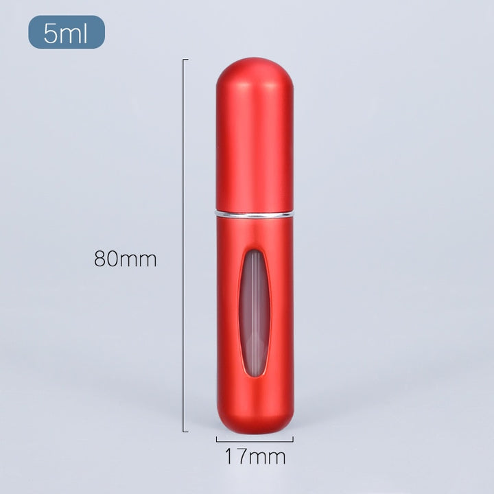 5ml Perfume Atomizer Portable Liquid Container For Cosmetics Mini Aluminum Spray Alcochol Empty Bottle  Refillable For Traveling freeshipping - Etreasurs