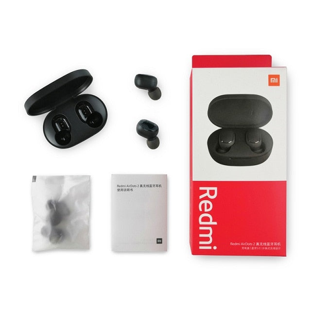 Xiaomi Redmi Airdots 2 Earbuds True Wireless Earphone Bluetooth 5.0 Noise Reductio Headset With Mic Tws Original Xiaomi Airdots freeshipping - Etreasurs