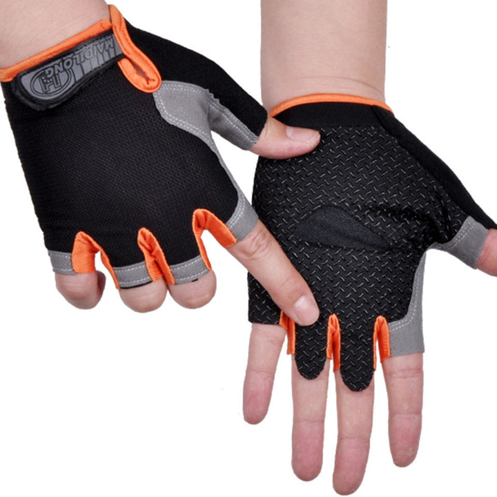 HOT Cycling Anti-slip Anti-sweat Men Women Half Finger Gloves Breathable Anti-shock Sports Gloves Bike Bicycle Glove freeshipping - Etreasurs