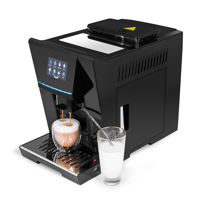 Wholesale Best Cheap high quality industrial digital fully automatic cappuccino espresso coffee maker machine freeshipping - Etreasurs