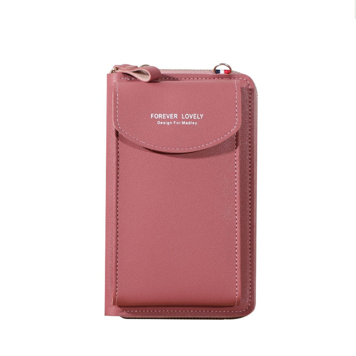 wallet women Diagonal PU multifunctional mobile phone clutch bag Ladies purse large capacity travel card holder passport cover freeshipping - Etreasurs