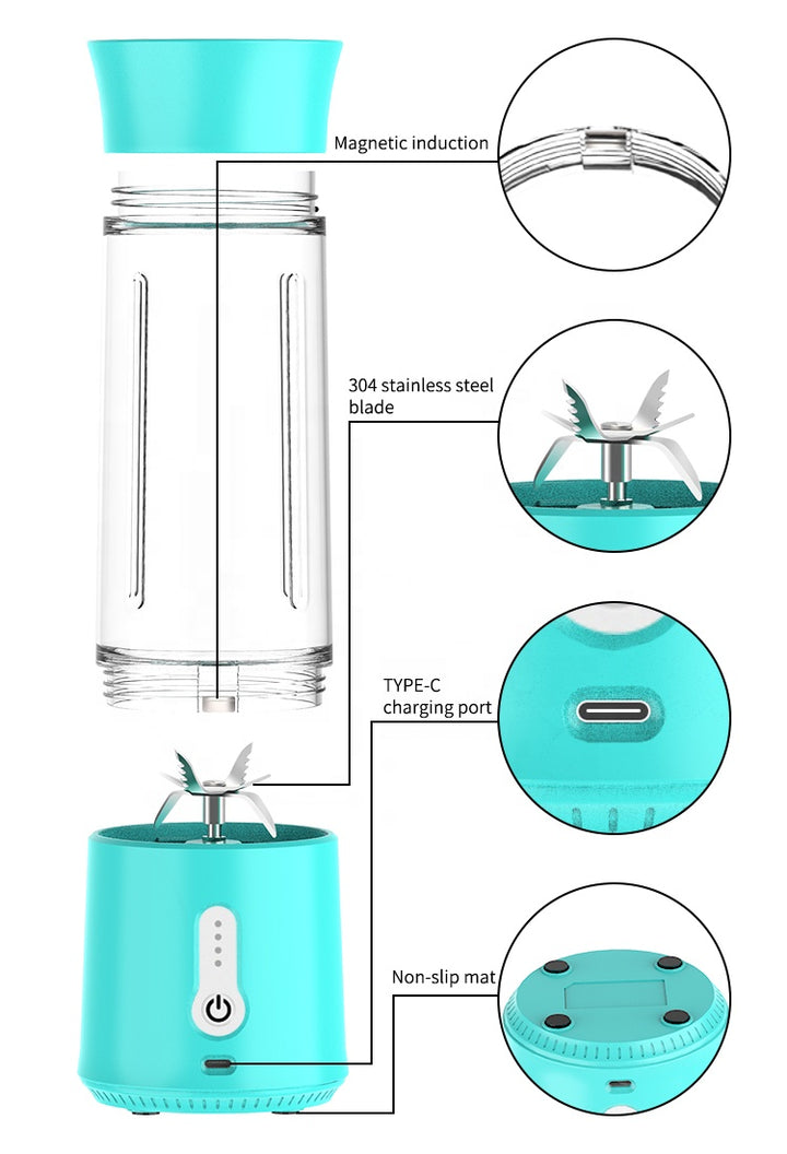 Wholesale Orange Smoothie Automat Maker For Home Appliances Drop shipping freeshipping - Etreasurs