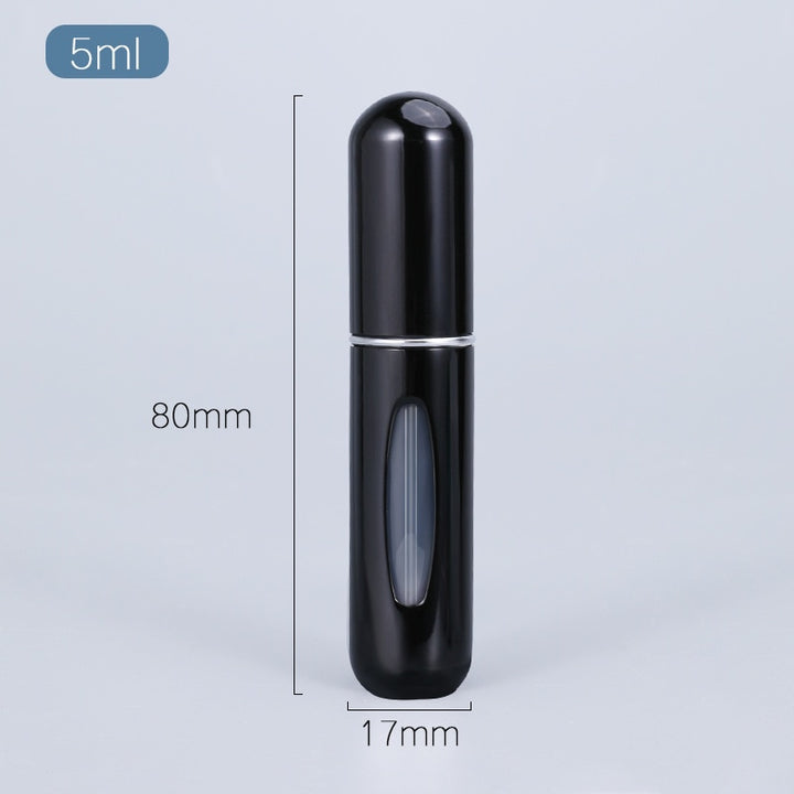 5ml Perfume Atomizer Portable Liquid Container For Cosmetics Mini Aluminum Spray Alcochol Empty Bottle  Refillable For Traveling freeshipping - Etreasurs