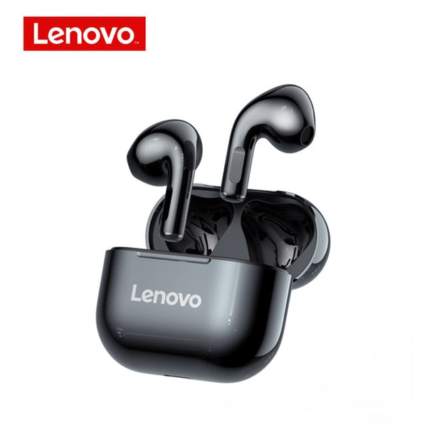 NEW Original Lenovo TWS Wireless Earphone Bluetooth 5.0 Dual Stereo MINI Reduction Bass Touch Control Long Standby 300mAH LP40 freeshipping - Etreasurs