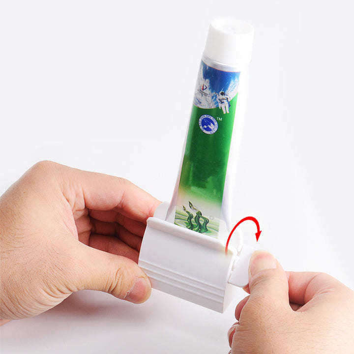 New Bathroom Accessories Toothpaste Squeezer Tooth Paste Dispenser Tube Squeezer Facial Cleanser Press Rolling Holder for Kids freeshipping - Etreasurs