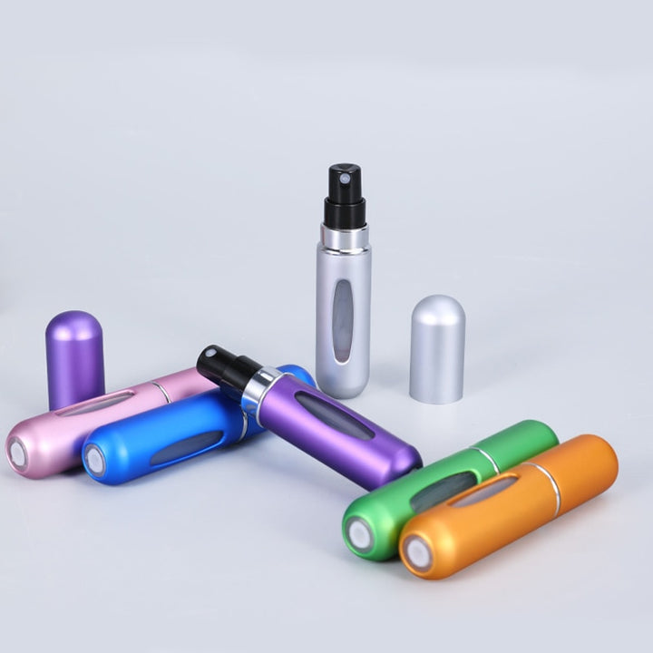 5ml Perfume Atomizer Portable Liquid Container For Cosmetics Mini Aluminum Spray Alcochol Empty Bottle  Refillable For Traveling freeshipping - Etreasurs