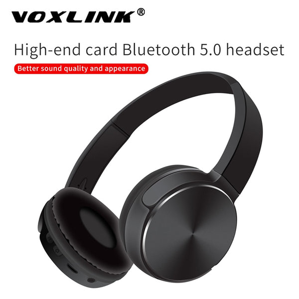 VOXLINK Active Noise Cancelling Wireless Bluetooth Headphones Long time Playtime Bluetooth Headset with Mic Super HiFi Deep Bass