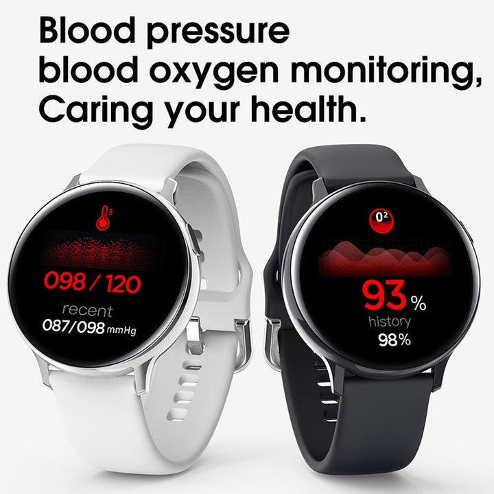Full touch smartwatch heart rate blood pressure blood oxygen ECG sleep monitoring sports health bracelet pedometer S20S watch freeshipping - Etreasurs