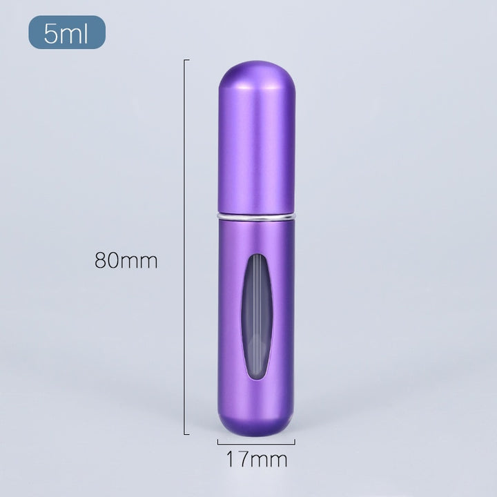 5ml Perfume Atomizer Portable Liquid Container For Cosmetics Mini Aluminum Spray Alcochol Empty Bottle  Refillable For Traveling freeshipping - Etreasurs