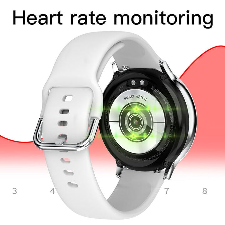 Full touch smartwatch heart rate blood pressure blood oxygen ECG sleep monitoring sports health bracelet pedometer S20S watch freeshipping - Etreasurs