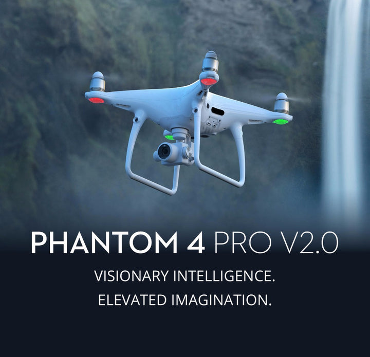 In stock DJI Phantom 4 Pro V2.0 drone 1inch CMOS Sensor 20MP 4K HD Camera professional drone photograph video spare parts freeshipping - Etreasurs