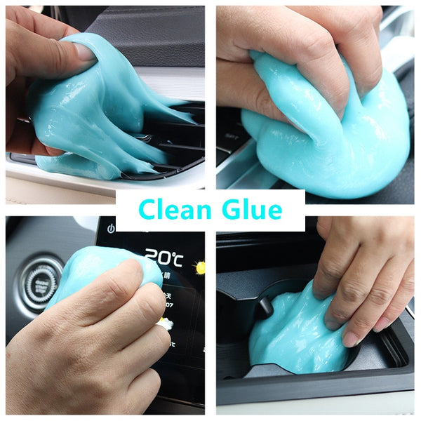 70g Super Auto Car Cleaning Pad Glue Powder Cleaner Magic Cleaner Dust Remover Gel Home Computer Keyboard Clean Tool Dust Clean freeshipping - Etreasurs