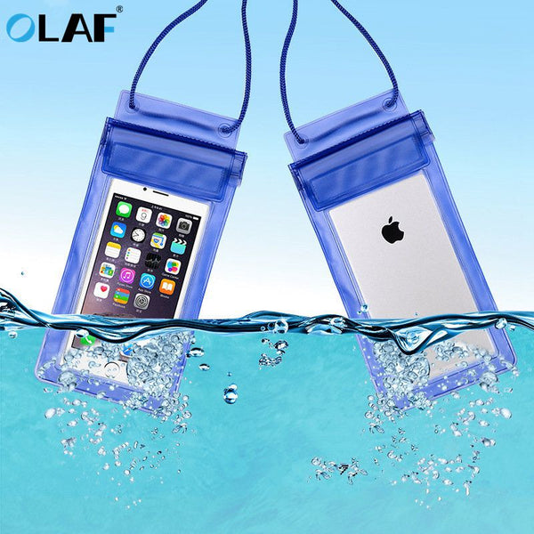 OLAF Universal Waterproof Case For iPhone X XS MAX 8 7 Cover Pouch Bag Cases Coque Water proof Phone Case For Samsung S10 Xiaomi freeshipping - Etreasurs