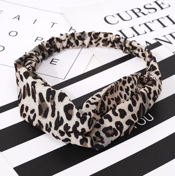 Fashion Women Girls Summer Bohemian Hair Bands Print Headbands Vintage Cross Turban Bandage Bandanas HairBands Hair Accessories freeshipping - Etreasurs