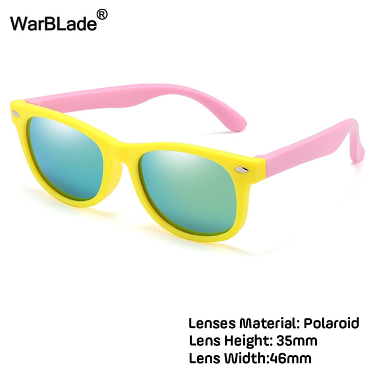 WarBlade New Kids Polarized Sunglasses TR90 Boys Girls Sun Glasses Silicone Safety  Glasses Gift For Children Baby UV400 Eyewear freeshipping - Etreasurs