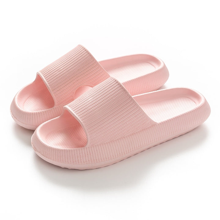 Women Thick Platform Slippers Summer Beach Eva Soft Sole Slide Sandals Leisure Men Ladies Indoor Bathroom Anti-slip Shoes freeshipping - Etreasurs